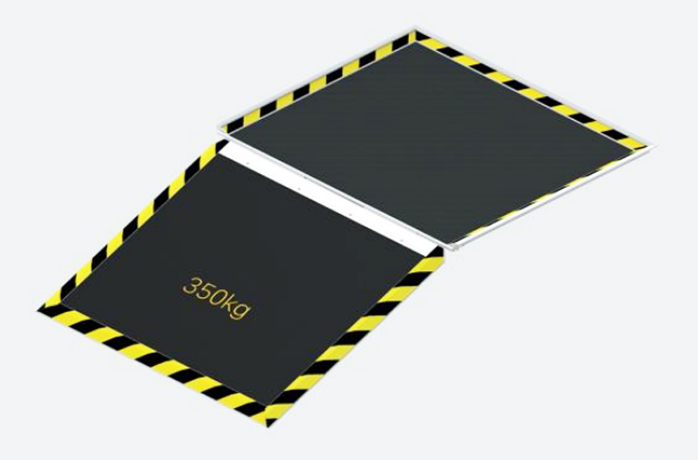 轮椅导板 > 一级手动翻转式导板