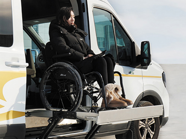 超薄卡闸式轮椅升降机